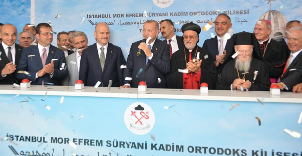 İmamoğlu ile Erdoğan temel atma töreninde buluştu!