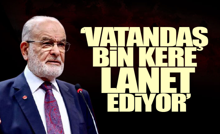 Karamollaoğlu AKP’ye ateş püskürdü: Böyle mantık mı olur ya?