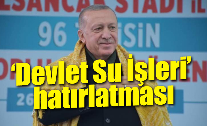 İzmir Büyükşehir Belediyesi'nden Erdoğan'a yanıt