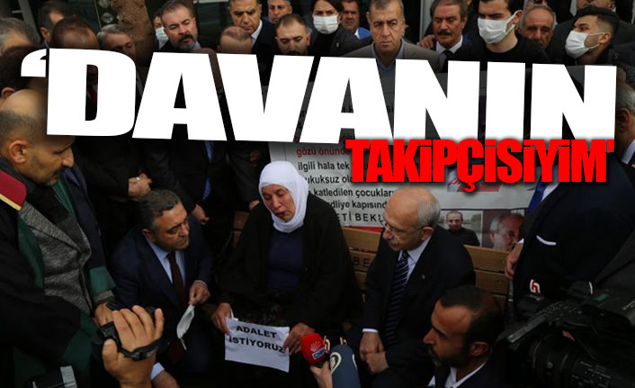 CHP Lideri Kılıçdaroğlu’ndan 'Adalet' nöbetine devam eden Şenyaşar ailesine ziyaret