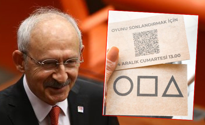 Kılıçdaroğlu duyurmuştu: CHP'nin Mersin mitingine 'Squid Game'li çağrı