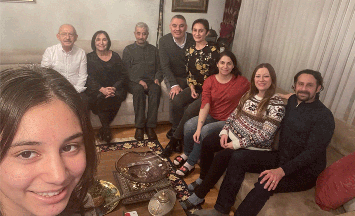 Kılıçdaroğlu'ndan aile fotoğraflı yeni yıl mesajı... "Torunum Duru’nun objektifinden"