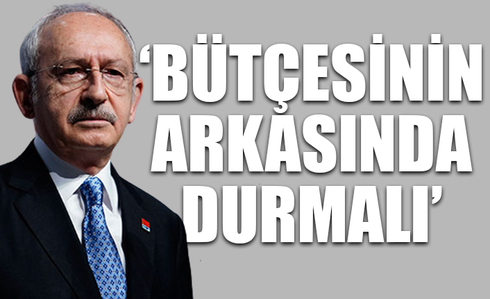 Kılıçdaroğlu: Tek kişilik hükümetse o tek kişi gelecek parlamentoda bütçeyi sunacak