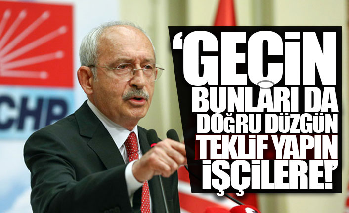 'TÜİK'i esas alırız' açıklamasını yapan TİSK'e Kılıçdaroğlu'ndan tepki