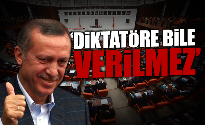 Erdoğan'a sınırsız yetki teklifi: Meclisi kapatıp gidelim daha iyi