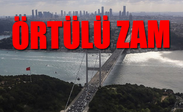 İstanbul'da köprü ve tünel ücretleri belli oldu
