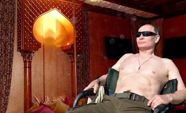 İşte Putin’in sarayındaki striptiz salonu