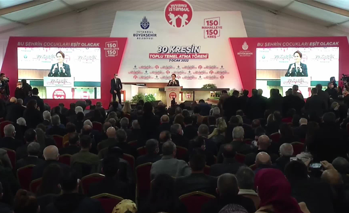 İYİ Parti Genel Başkanı Akşener: Bir kreşle çaresizliğin önünde bir duvarı yıkıyorsunuz