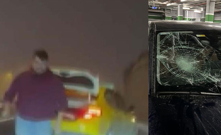 Trafikte beyzbol sopasıyla dehşet saçan taksiciye ceza yağdı