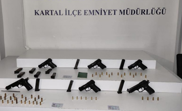 İstanbul'da yasa dışı silah ticareti operasyonu