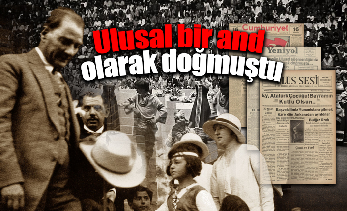 Mustafa Kemal Atatürk'ün kutladığı son 23 Nisan'ın gazete manşetleri 