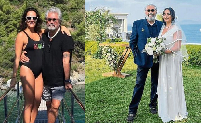 78 yaşındaki Türk iş insanı kendisinden 45 yaş küçük Ukrayna güzeliyle evlendi