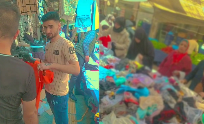 Afgan tacizci 'pes' dedirtti... Elini kolunu sallayarak video çekti