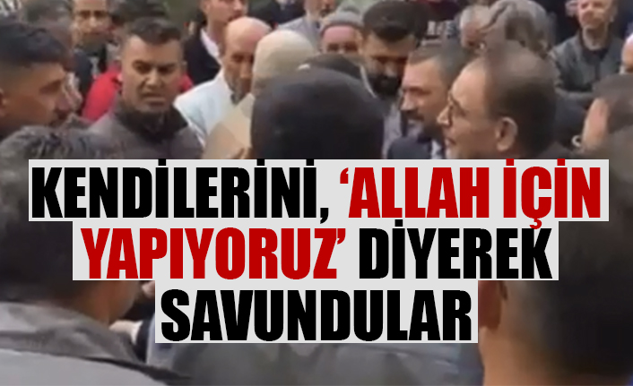 AKP'li vekiller halkla tartıştı