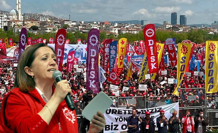 DİSK Genel Başkanı Çerkezoğlu: Bu düzeni birlikte değiştireceğiz