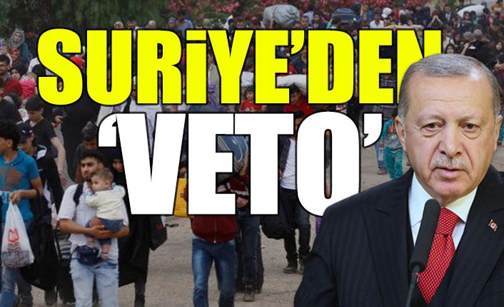 Erdoğan'ın 1 milyon Suriyeliyi ülkesine geri gönderme fikri suya düştü
