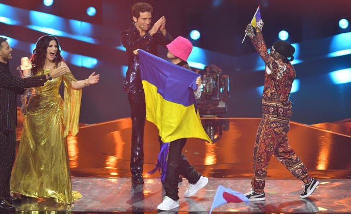 Eurovision Şarkı Yarışması'nın birincisi Ukrayna oldu