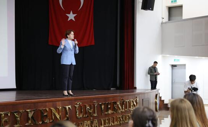 Meral Akşener: Halkın yüzde 67'si parlamenter sistem istiyor 