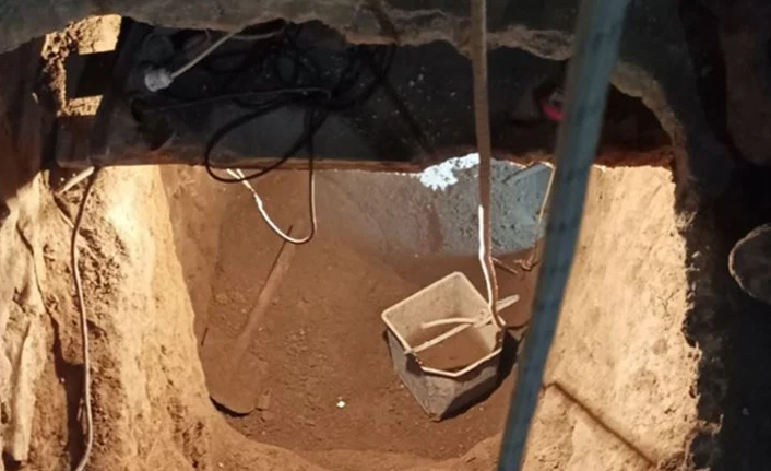 Kayseri'de firari hükümlü, kazdığı tünelde yakalandı
