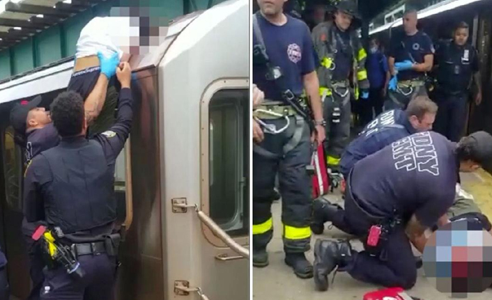 Metroda dehşet verici kaza: Vagonun üstüne çıkan çocuk yoğun bakımda