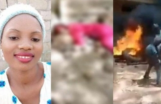 Kan donduran anların görüntüleri ortaya çıktı... "İslam'a hakaret ettiği" gerekçesiyle genç kız yakılarak öldürüldü  