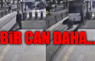İstanbul'da bir yurttaş tramvayın önüne atlayarak intihar etti...