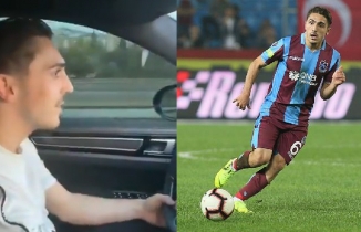 Trabzonspor'un yıldız oyuncusu Abdülkadir Ömür'ün dehşet görüntüleri...