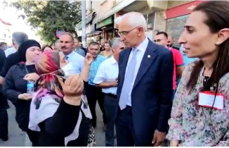 CHP lideri Kılıçdaroğlu ve milletvekilleri Erzurum'da  